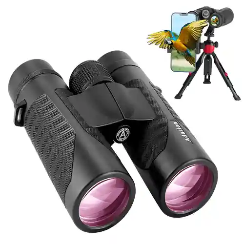 Adorrgon 12x42 HD Binoculars with Universal Phone Adapter