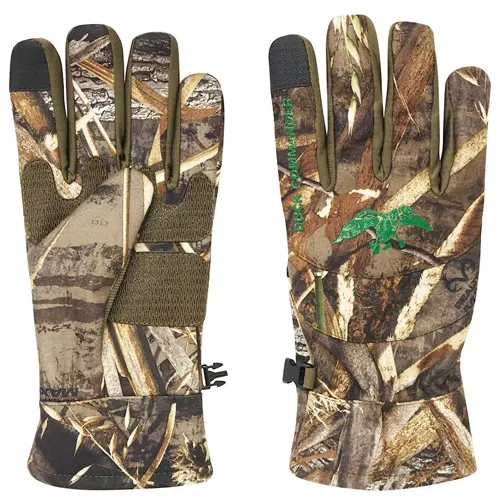 HOT SHOT Duck Commander x Men's Hen Realtree Max-5 Camo Hunting Glove